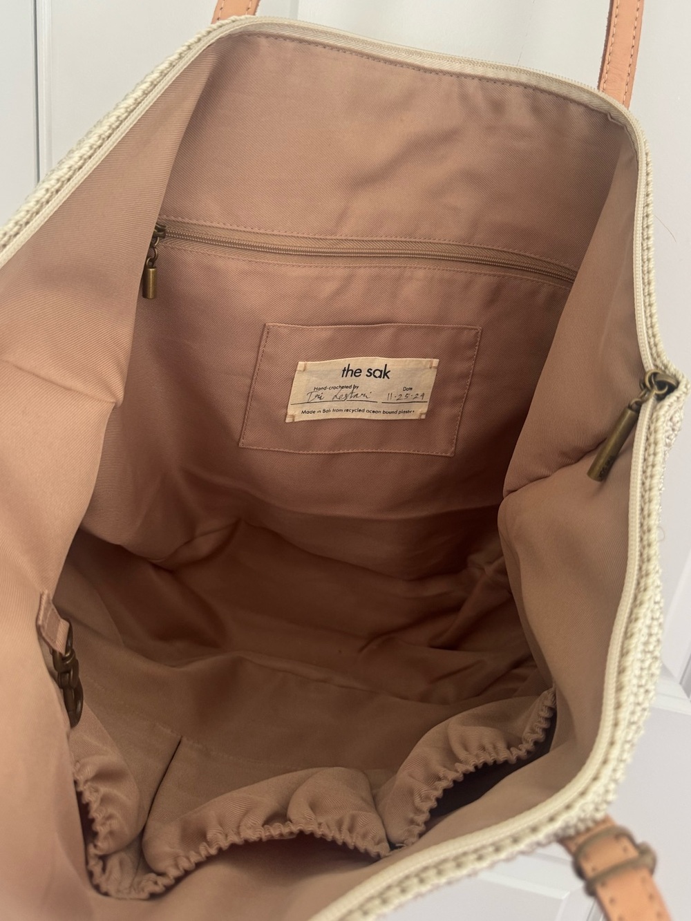 The Sak Faye Large Tote in Multi Sunbeam - Picture 12 of 16